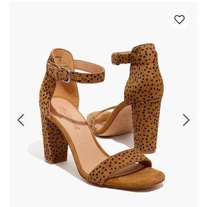 NWT - Madewell Brooke Ankle-Strap Sandal